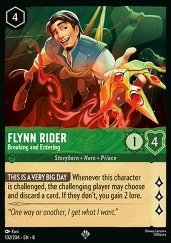 Flynn Rider - Breaking and Entering