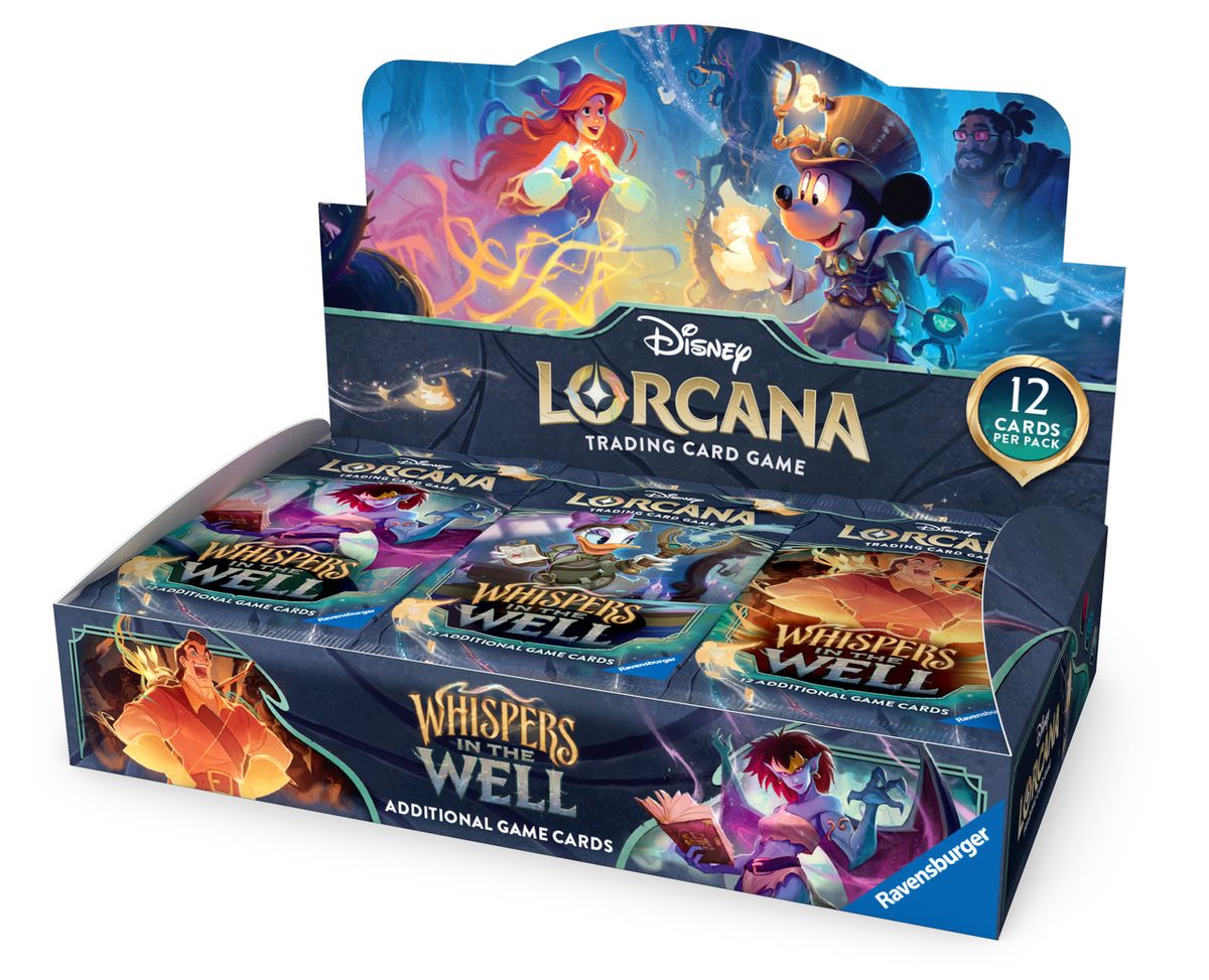 Disney Lorcana - Whispers in the Well Booster Display