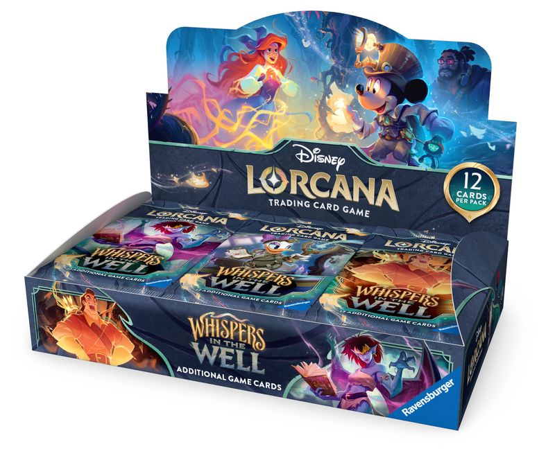 Disney Lorcana - Whispers in the Well Booster Display