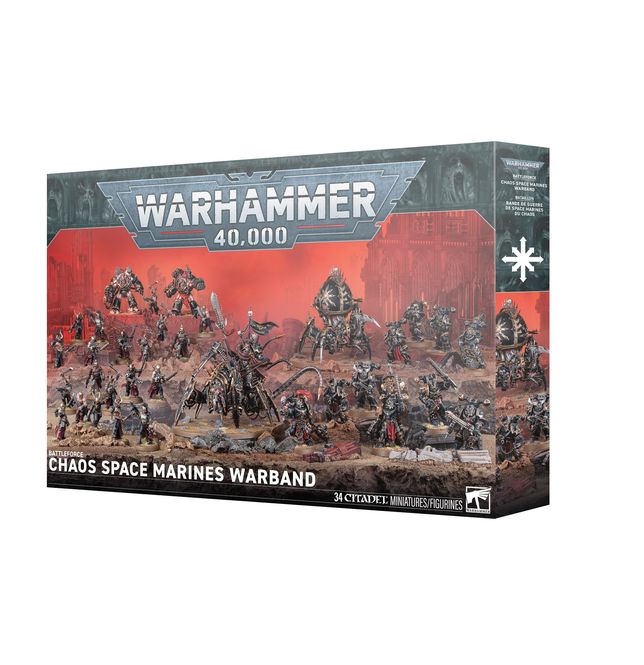 Hovedbilde BATTLEFORCE: CHAOS SPACE MARINES WARBAND