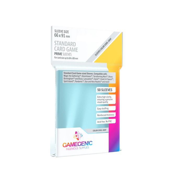Hovedbilde Gamegenic - PRIME Standard Card Game (66 x 91 mm)