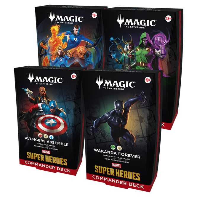 Hovedbilde Marvel Super Heroes Commander Decks
