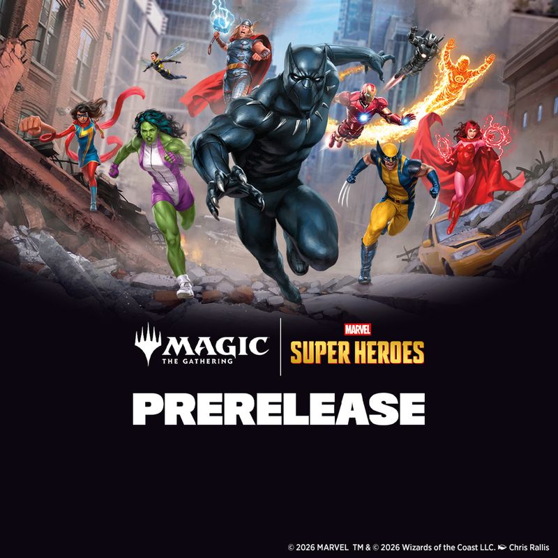 MTG: Prerelease Marvel Super Heroes (lørdag 20. juni)